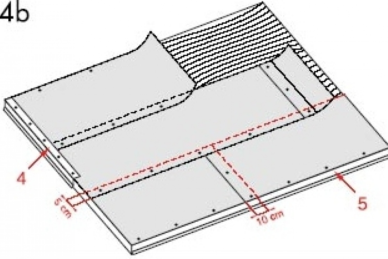 Montáž šindľov / Podkladové pásy - foto Montáž šindľov / Podkladové pásy - foto
