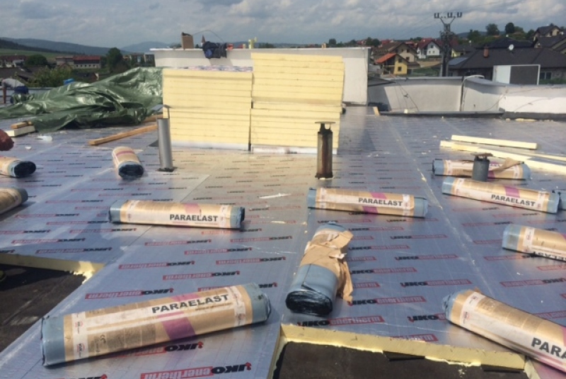 IKO Enertherm - PIR Tepelné izolácie - Zateplenie plochej strechy
