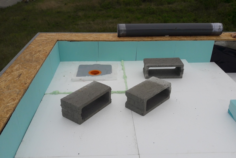 COSMOFIN GG plus(hydroizolačná strešná fólia PVC-P)-Zateplenie a hydroizolácia RD Malá Ida 2019