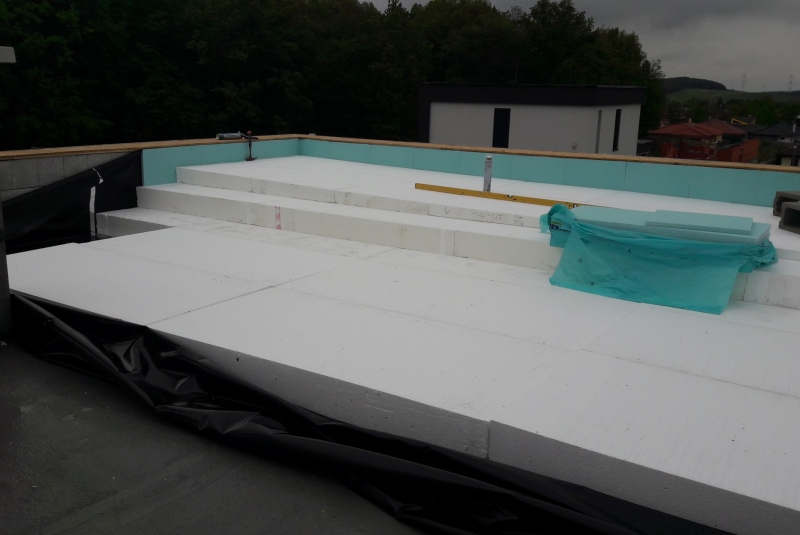 COSMOFIN GG plus(hydroizolačná strešná fólia PVC-P)-Zateplenie a hydroizolácia RD Malá Ida 2019