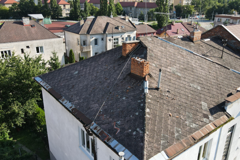 ICOPAL 3D Roman červený MV - Rekonštrukcia eternitovej strechy