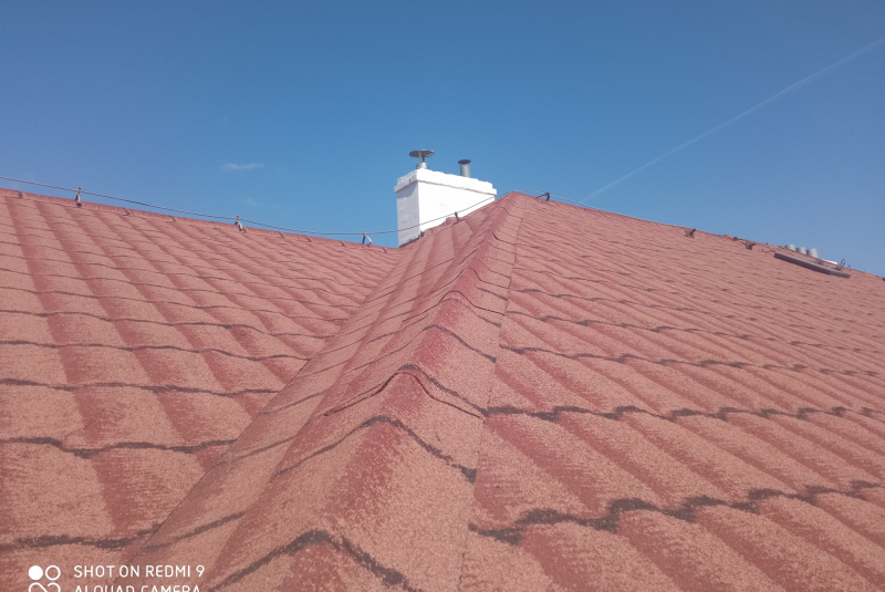 ICOPAL 3D Roman červený MV - Rekonštrukcia eternitovej strechy