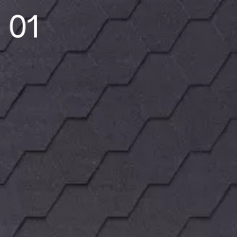 Cenníky šindľov / Superglass Hex - foto Cenníky šindľov / Superglass Hex - foto